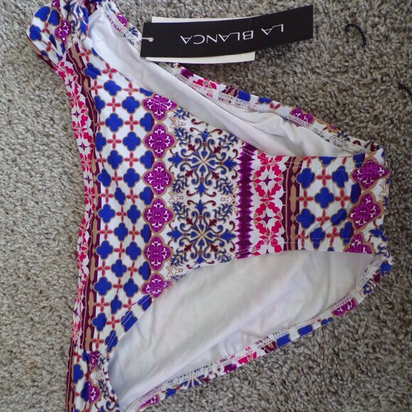NWT La blanca multi color bikini 10 - Picture 8 of 10